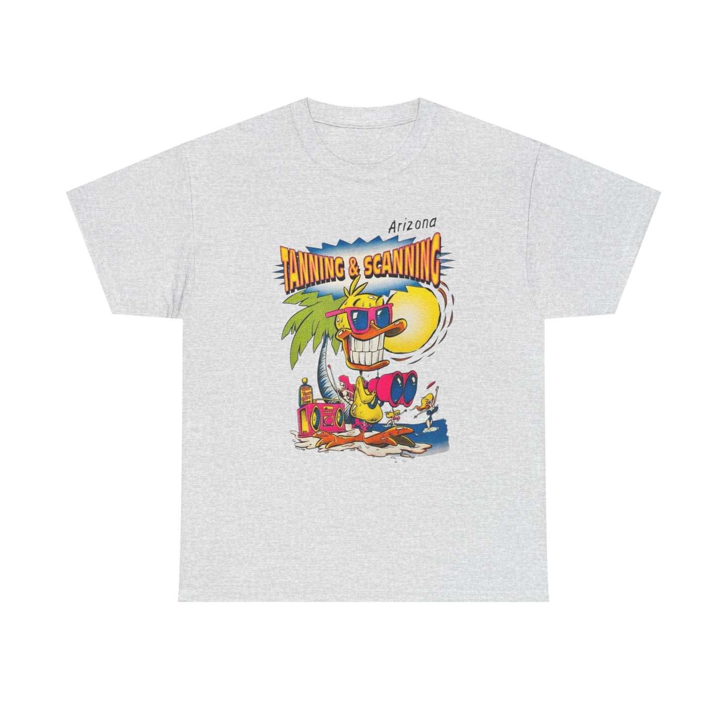 Tanning Season Vintage Graphic T Shirt S-5XL NEW Unisex Heavy Cotton Tee