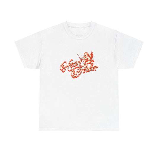 Heart Breaker Cupid Graphic T Shirt NEW Unisex Heavy Cotton Tee