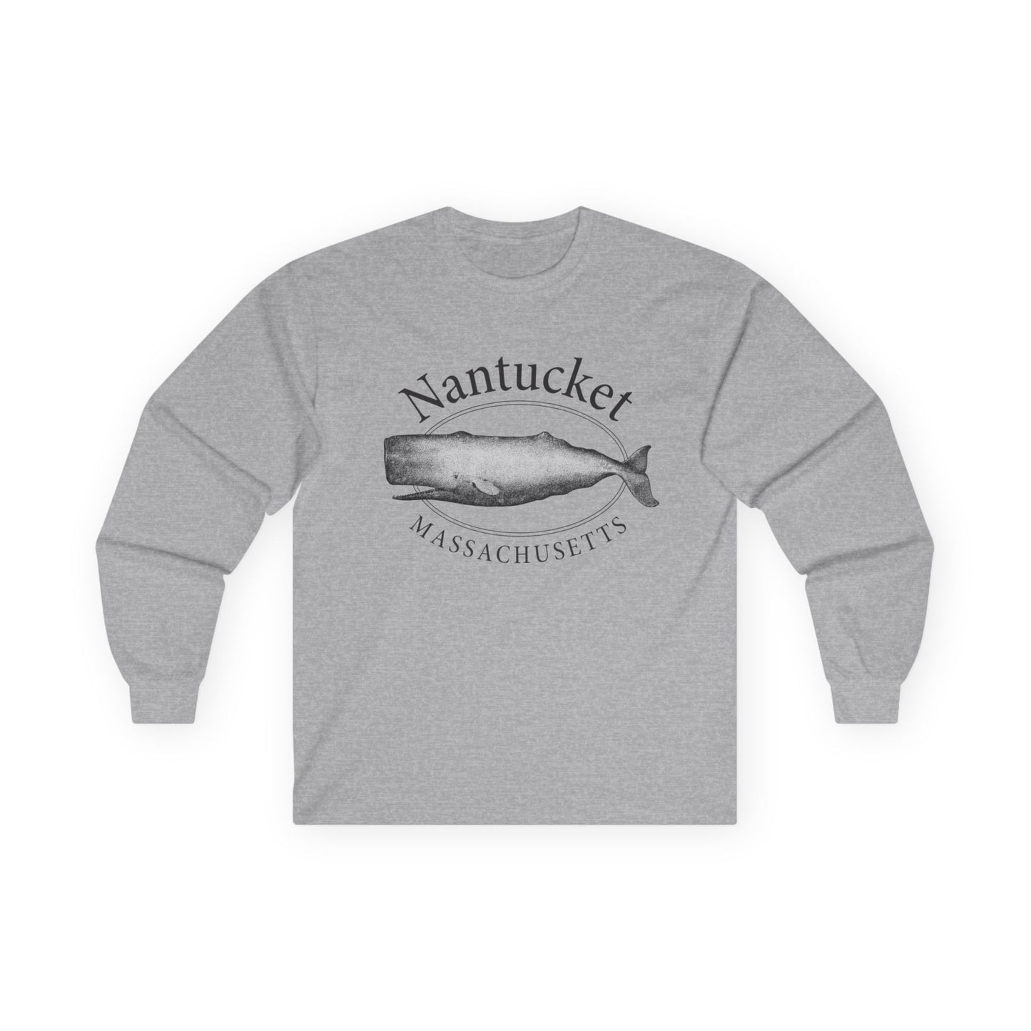 Nantucket USA Graphic Shirt Unisex Ultra Cotton Long Sleeve Tee