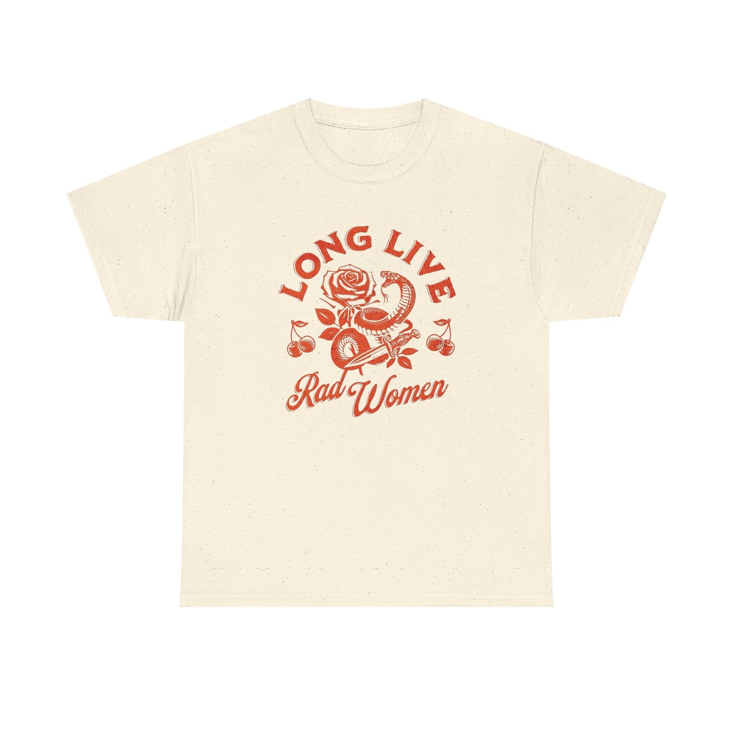 Long Live Rad Women  Graphic T Shirt Unisex Heavy Cotton Tee GIFT