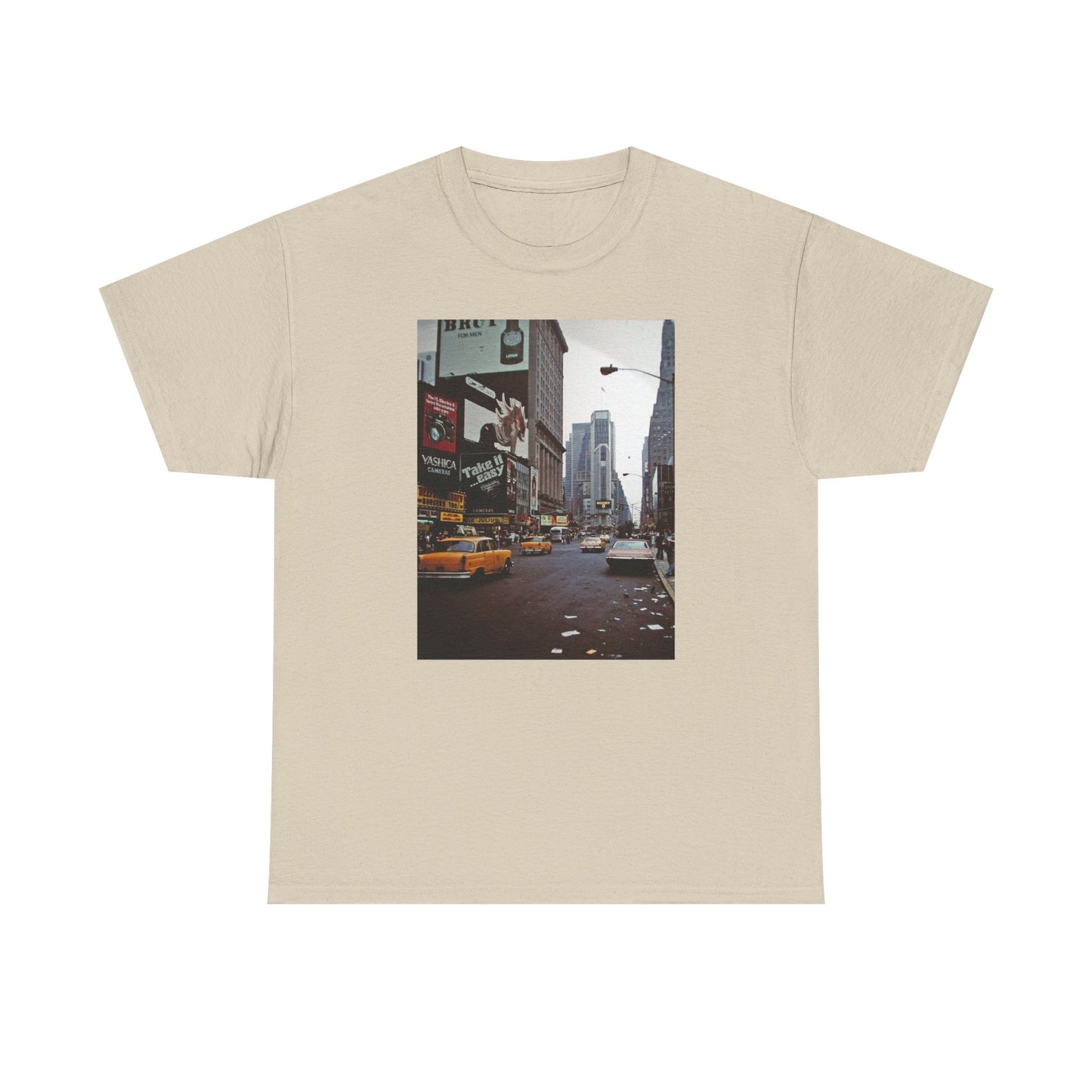 New York retro vintage supreme style Heavy Cotton Tee