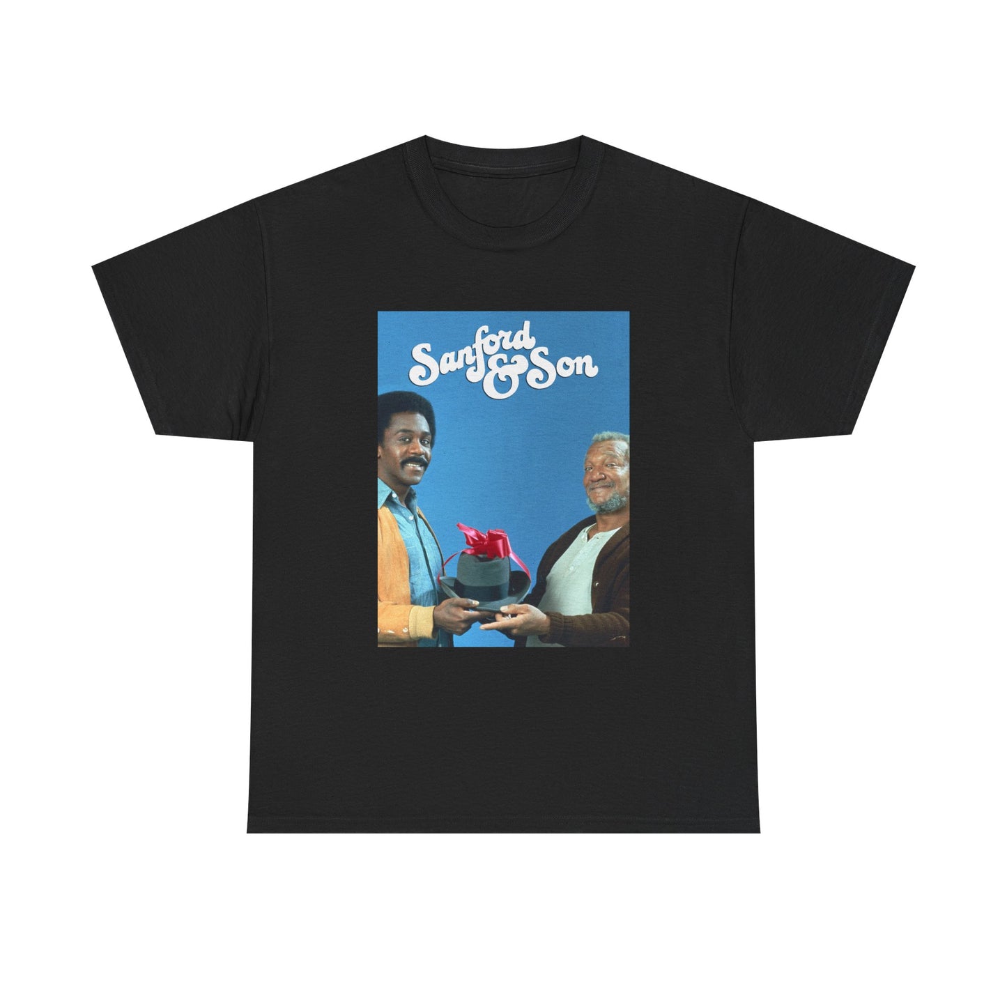 Sanford and Son Tshirt Vintage Tv Series Poster retro Unisex Heavy Cotton Tee