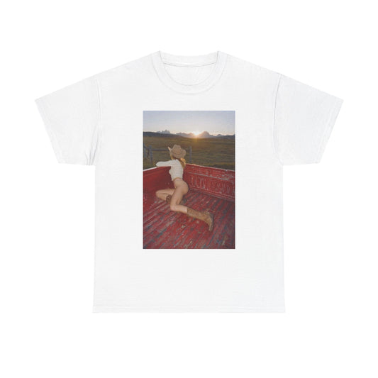 American Dream Pickup Truck Vintage Graphic T-Shirt, Unisex Cotton Shirt