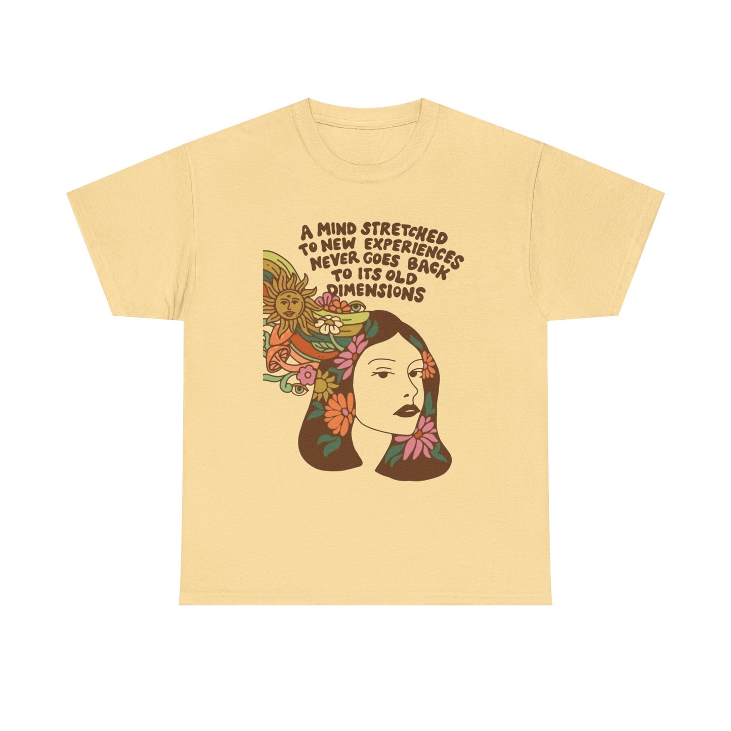 NEW Experiences Traveler Graphic T Shirt NEW ADULT Unisex Heavy Cotton Tee