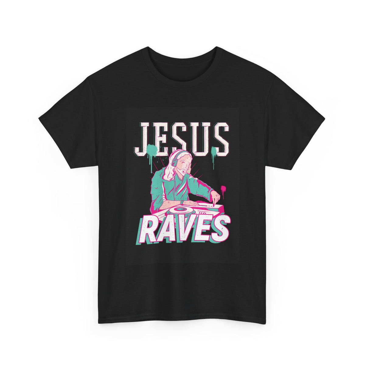EDM House Music T-shirt Techno Rave Trippy Art Graphics Unisex Heavy Cotton lk