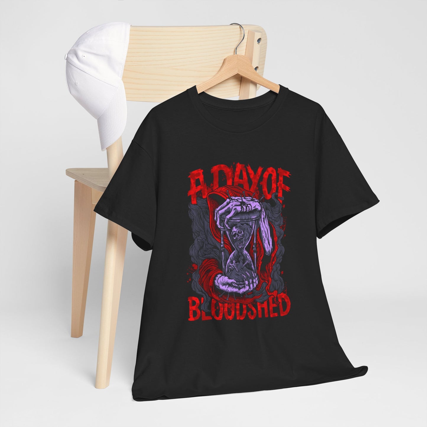 A Day Of Bloodshed Graphic T Shirt Heavy Cotton Tee NEW ADULT UNISEX