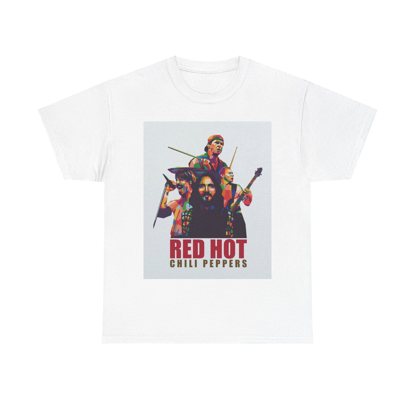 Red Hot Chili Peppers shirt vintage California rock Unisex Heavy Cotton Tee