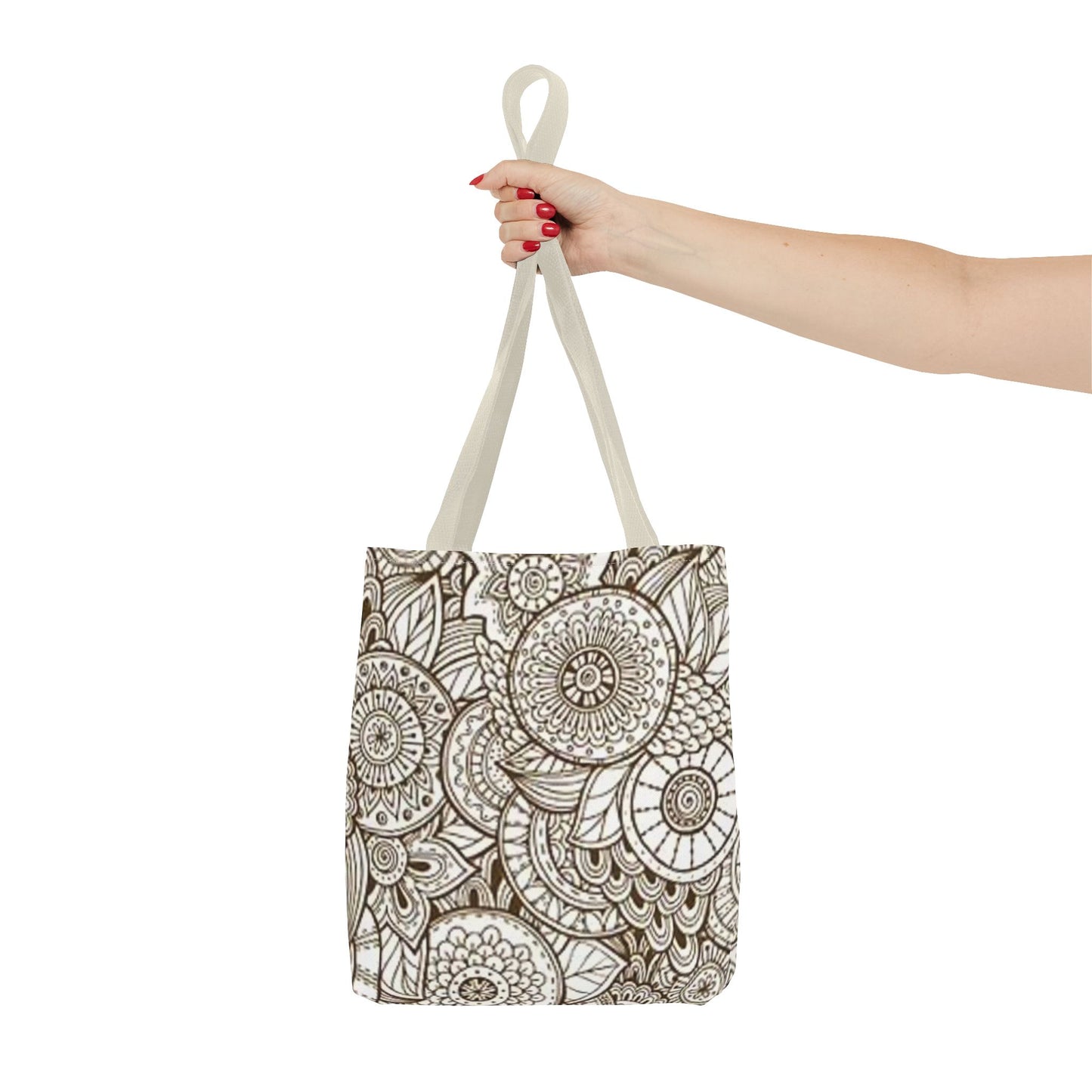 Tan Design Multi Color BRAND NEW MODERN Tote Bag (AOP)