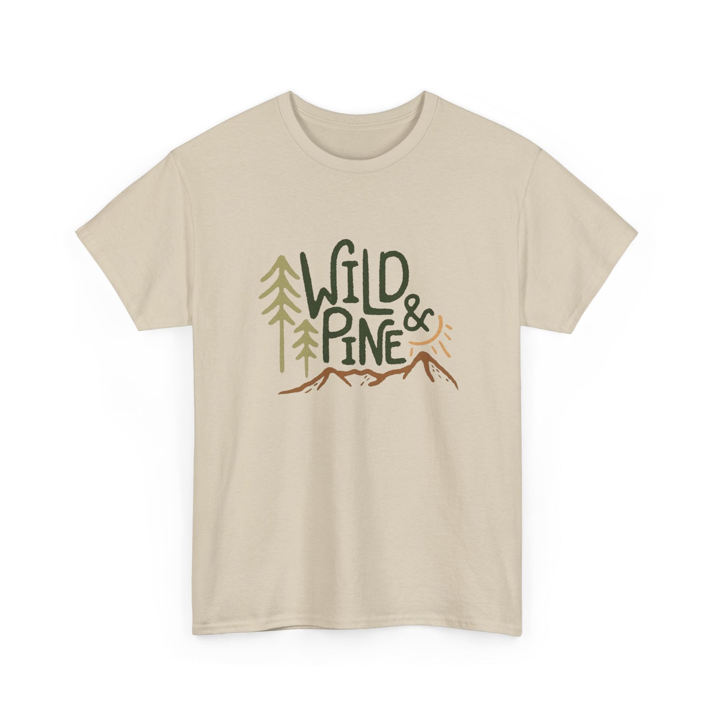 Wild And Pine Outdoors Graphic T Shirt NEW ADULT
