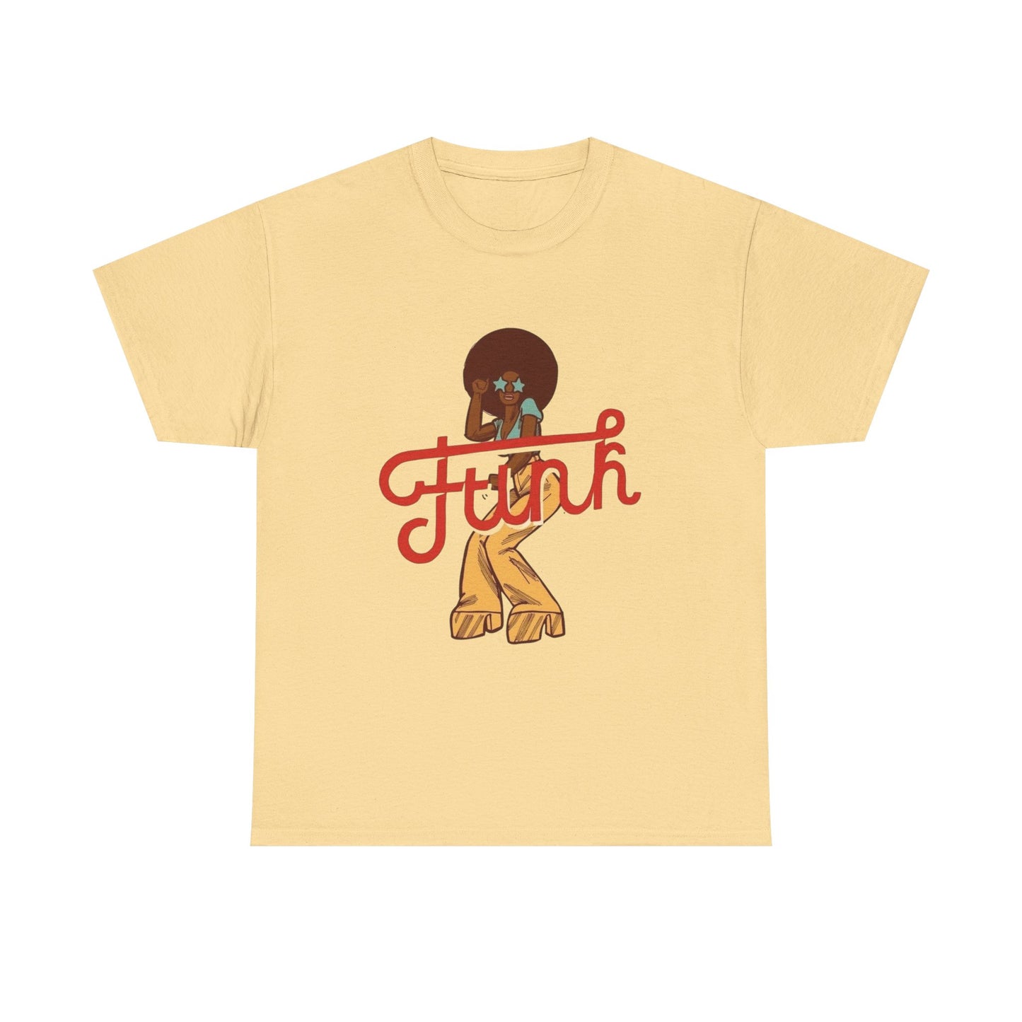 Funk Groovy Graphic T Shirt NEW GIFT Unisex Heavy Cotton Tee