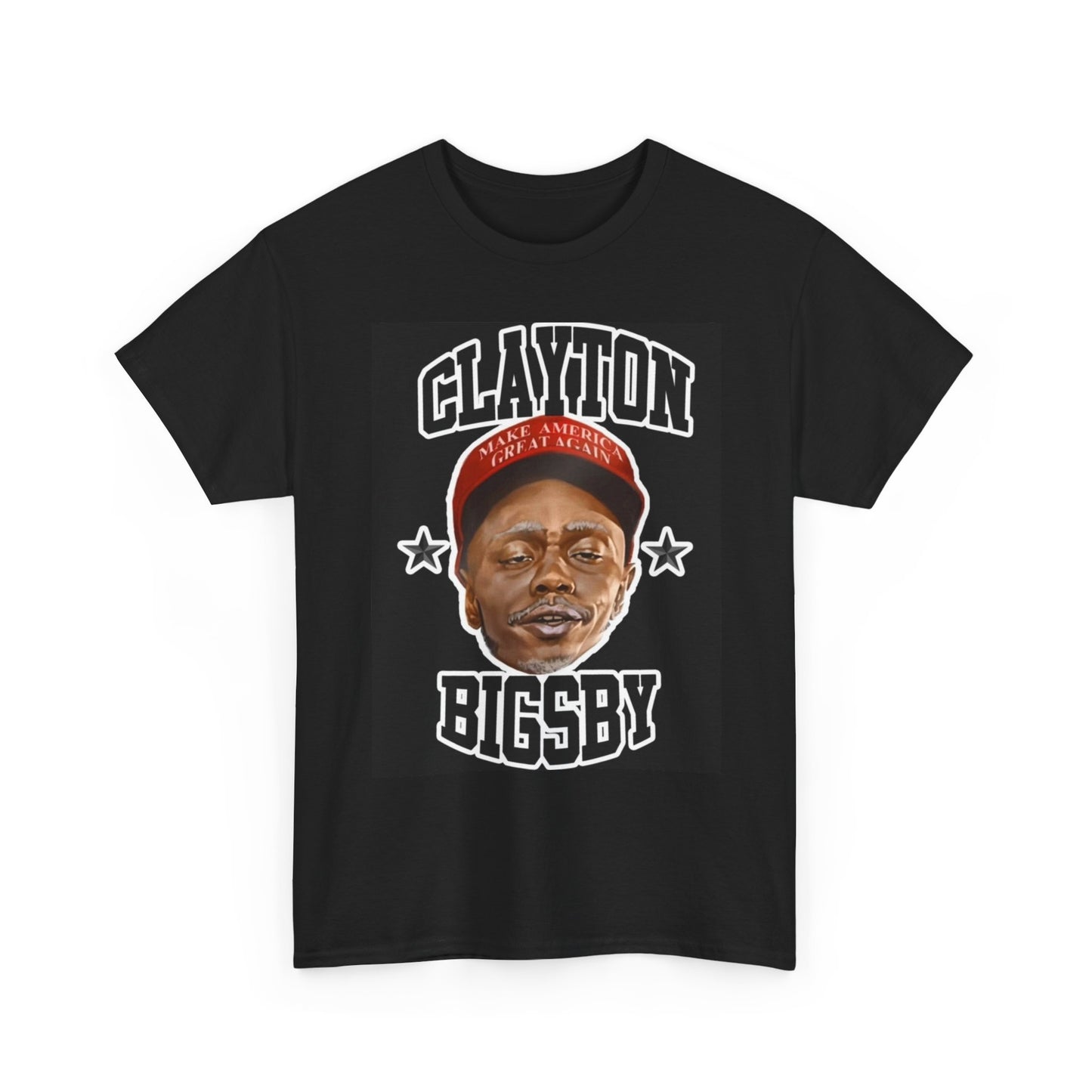 Clayton Bigsby Graphic T Shirt Funny Dave Chappelle Show Retro Heavy Cotton Tee