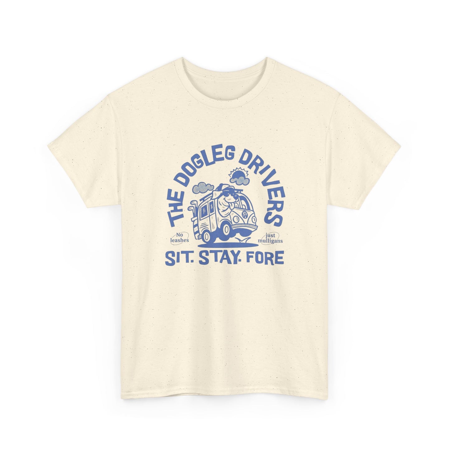 The Dog Leg Drivers Funny Graphic T Shirt NEW Unisex Heavy Cotton Tee