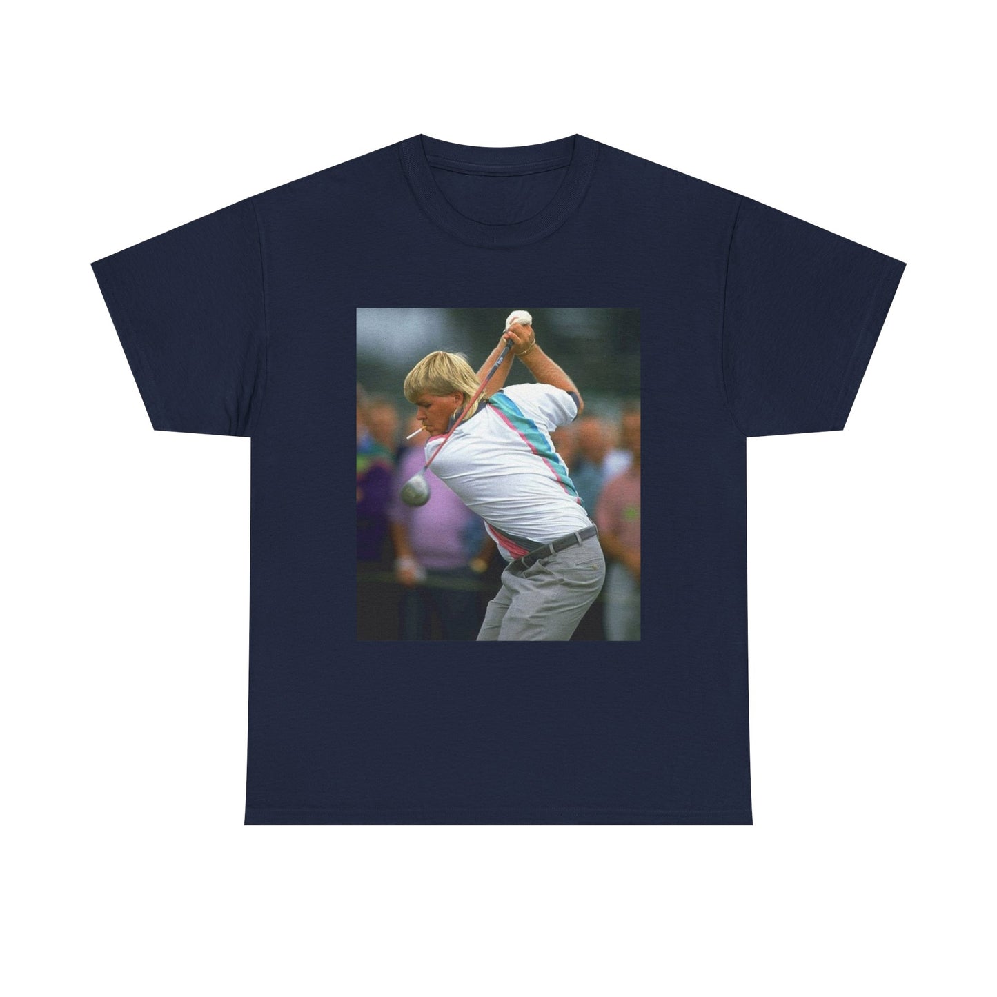 John Daly TShirt Masters golf club Tiger woods Vintage Unisex Heavy Cotton Tee