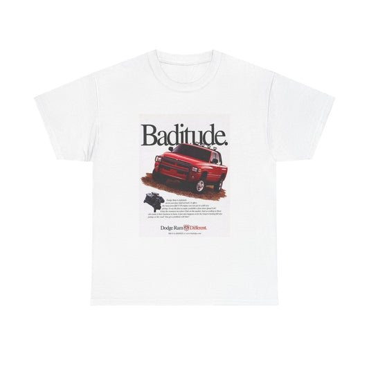 Dodge Trucks Tshirt Vintage Logo 90s Retro Mopar Unisex Heavy Tee 2nd Gen Poster