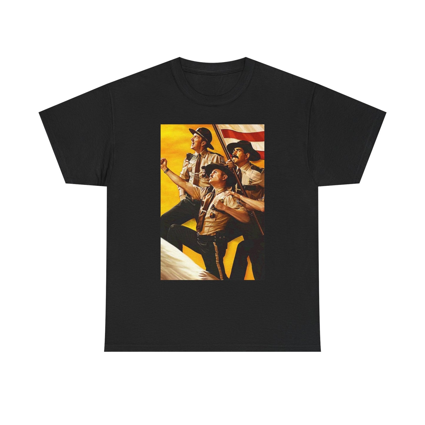 Supertroopers graphic T Shirt Vintage Retro Comedy Movie Unisex Heavy Cotton Tee