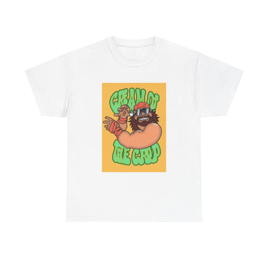 Macho Man Tshirt Vintage Wrestling Graphic WWE Unisex Heavy Cotton Tee WWF