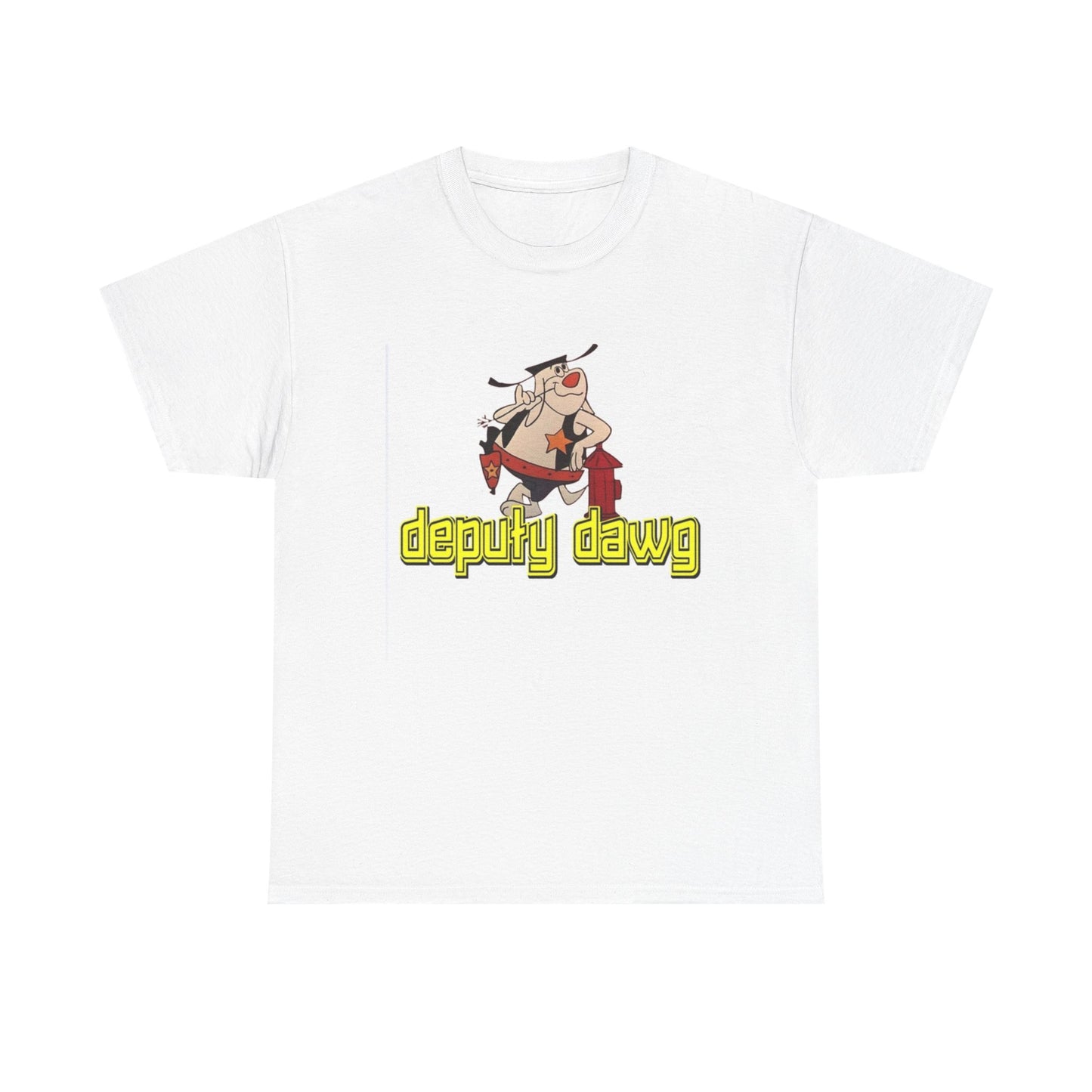 Deputy Dawg Shirt Retro Cartoon graphic Vintage Unisex Heavy Cotton Tee