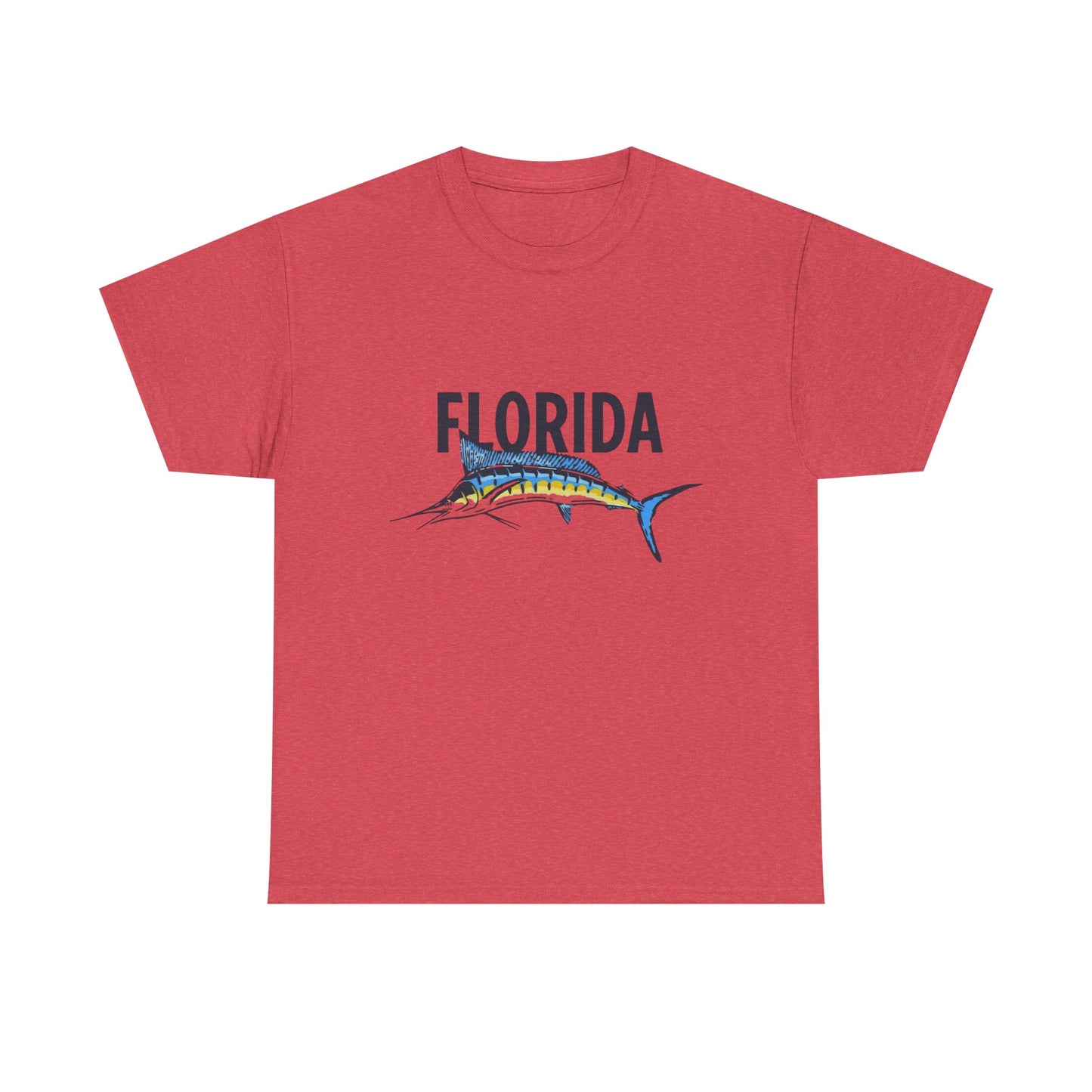 Florida Marlin Fishing Graphic T Shirt NEW ADULT