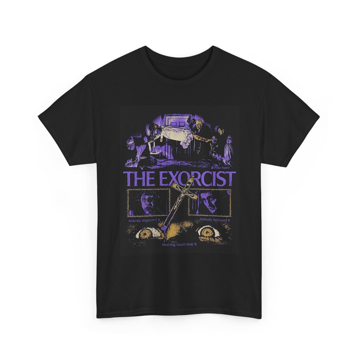 The Exorcist Vintage Graphic T Shirt NEW ADULT Heavy Cotton Tee