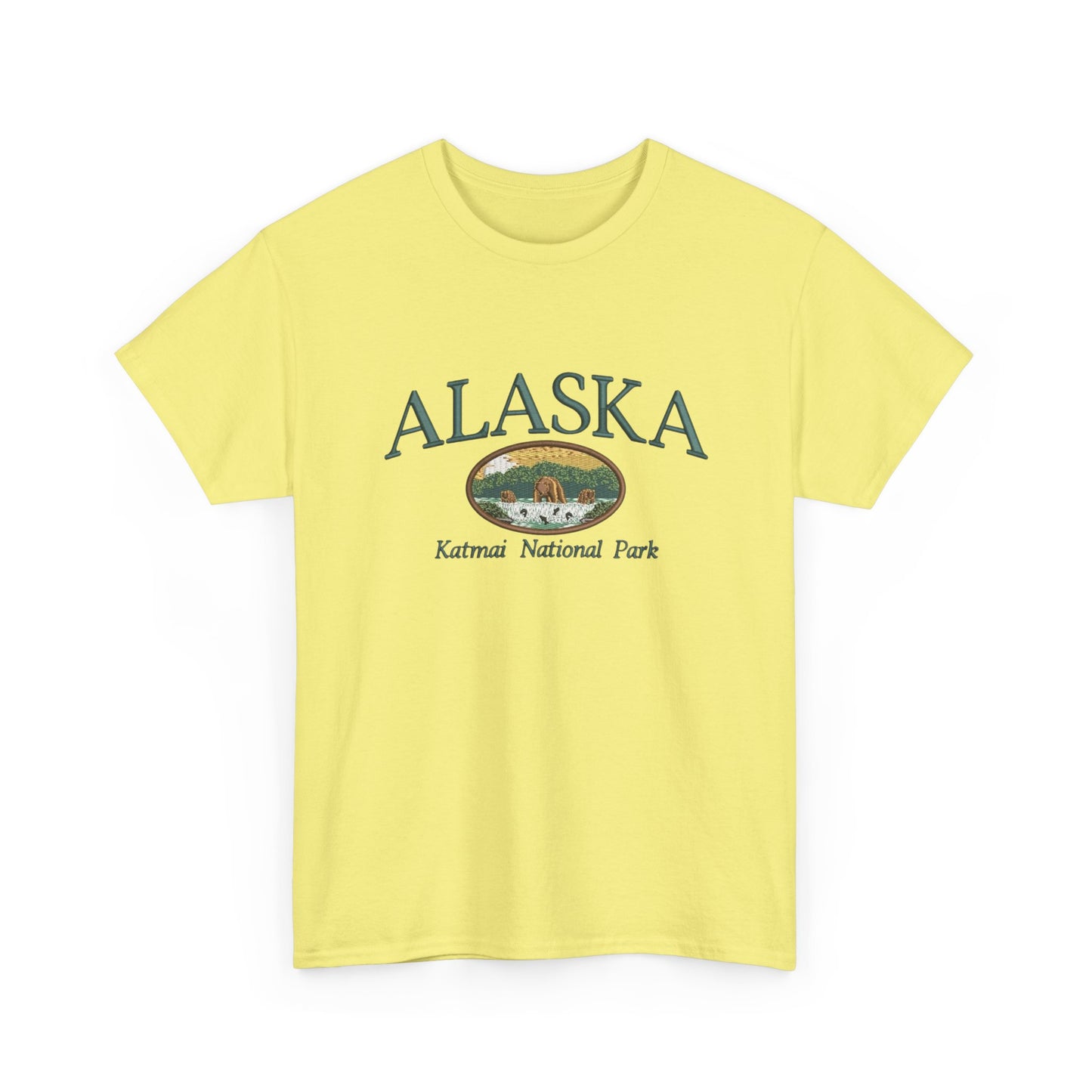 Alaska Graphic T Shirt NEW Unisex Heavy Cotton Tee