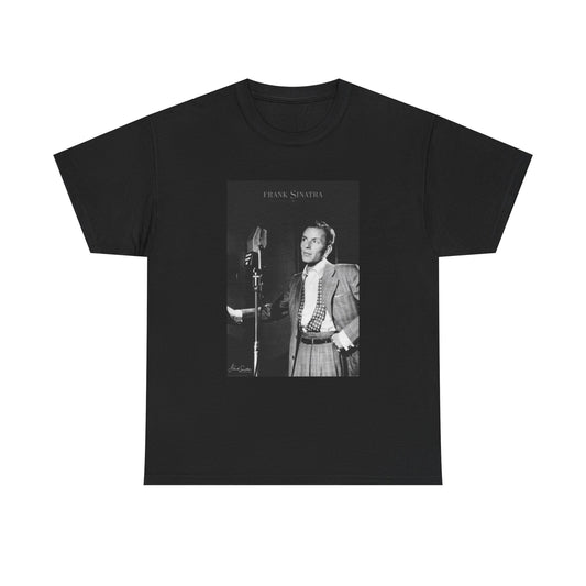 Frank Sinatra Tshirt Vintage New York Rat Pack Club Unisex Heavy Cotton Tee