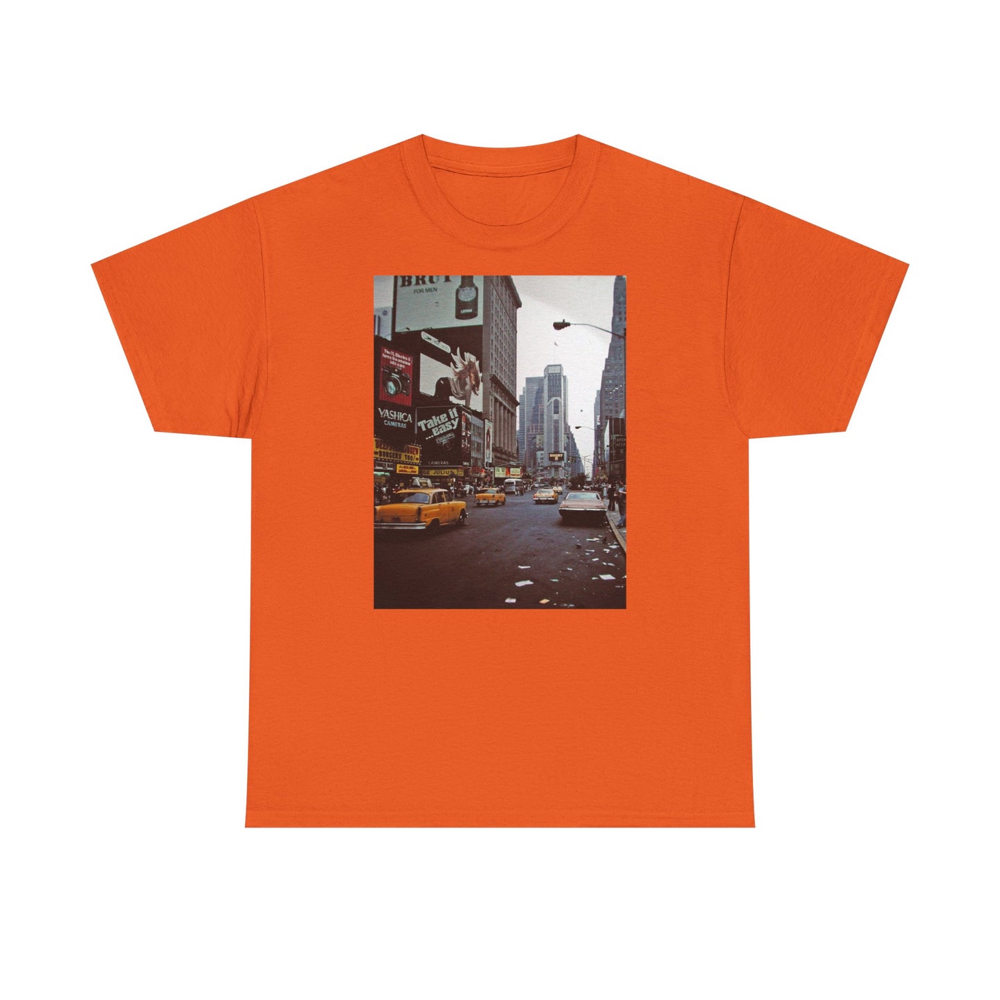 New York retro vintage supreme style Heavy Cotton Tee