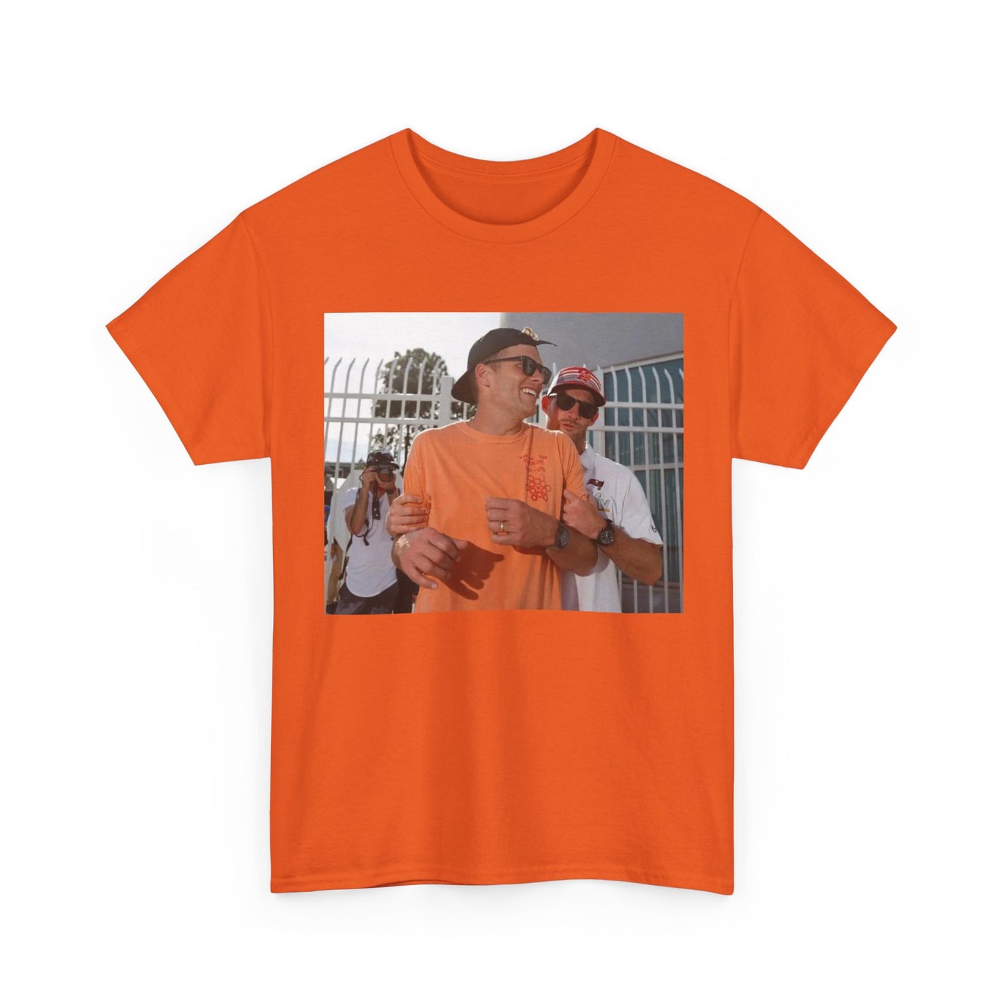 Tom Brady funny drunk T-shirt buccaneers Florida patriots Unisex Heavy Cotton