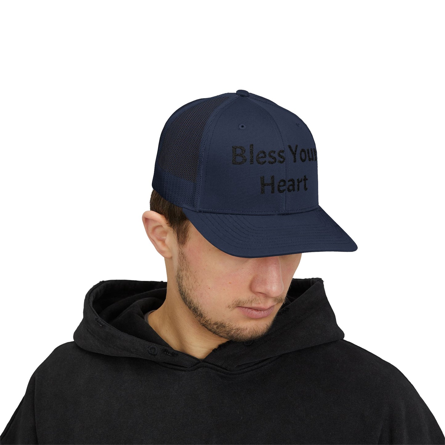Bless Your Heart Hat Southern Charm Funny Snapback Trucker Cap