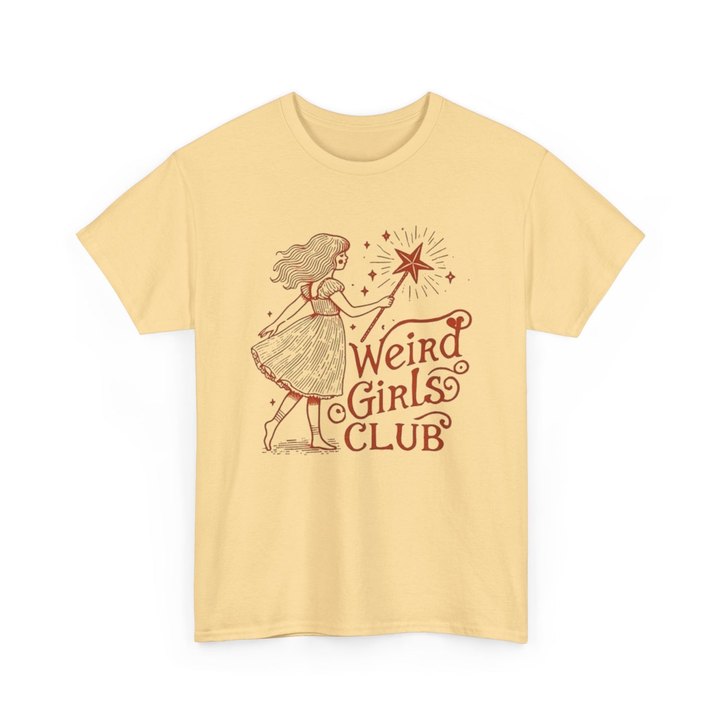 Weird Girls Club T Shirt Unisex Heavy Cotton Tee