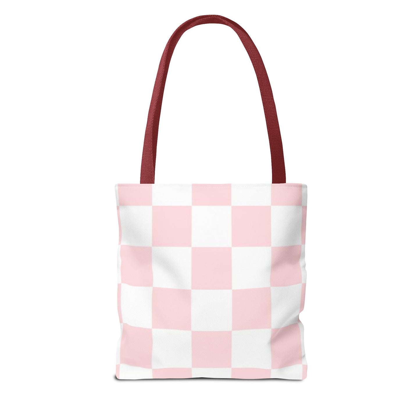 Pink And White Brand New Tote Bag (AOP)