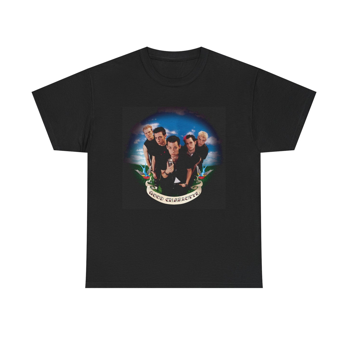 Good Charlotte Tshirt Vintage Album Cover Punk Rock Unisex Heavy Cotton Tee