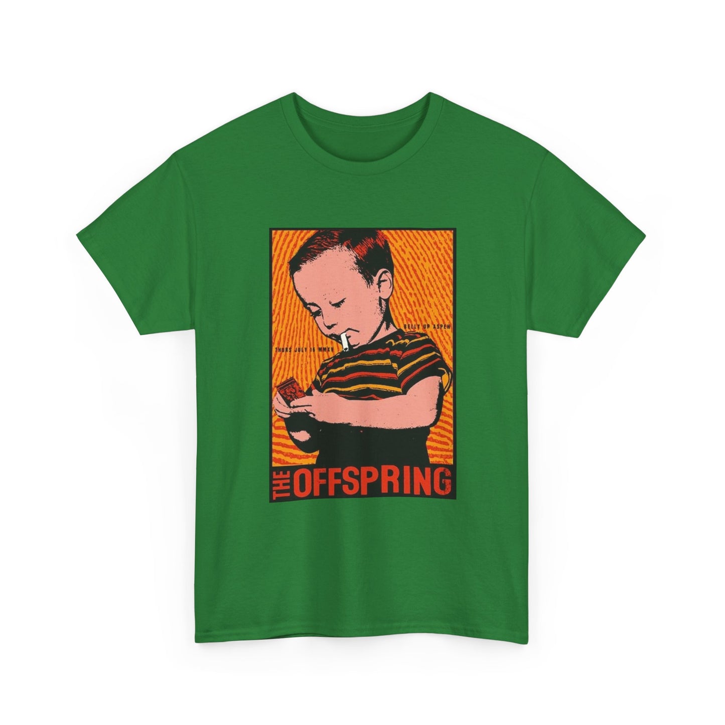 The offspring shirt vintage art retro cigarette band rock Unisex Heavy Cotton