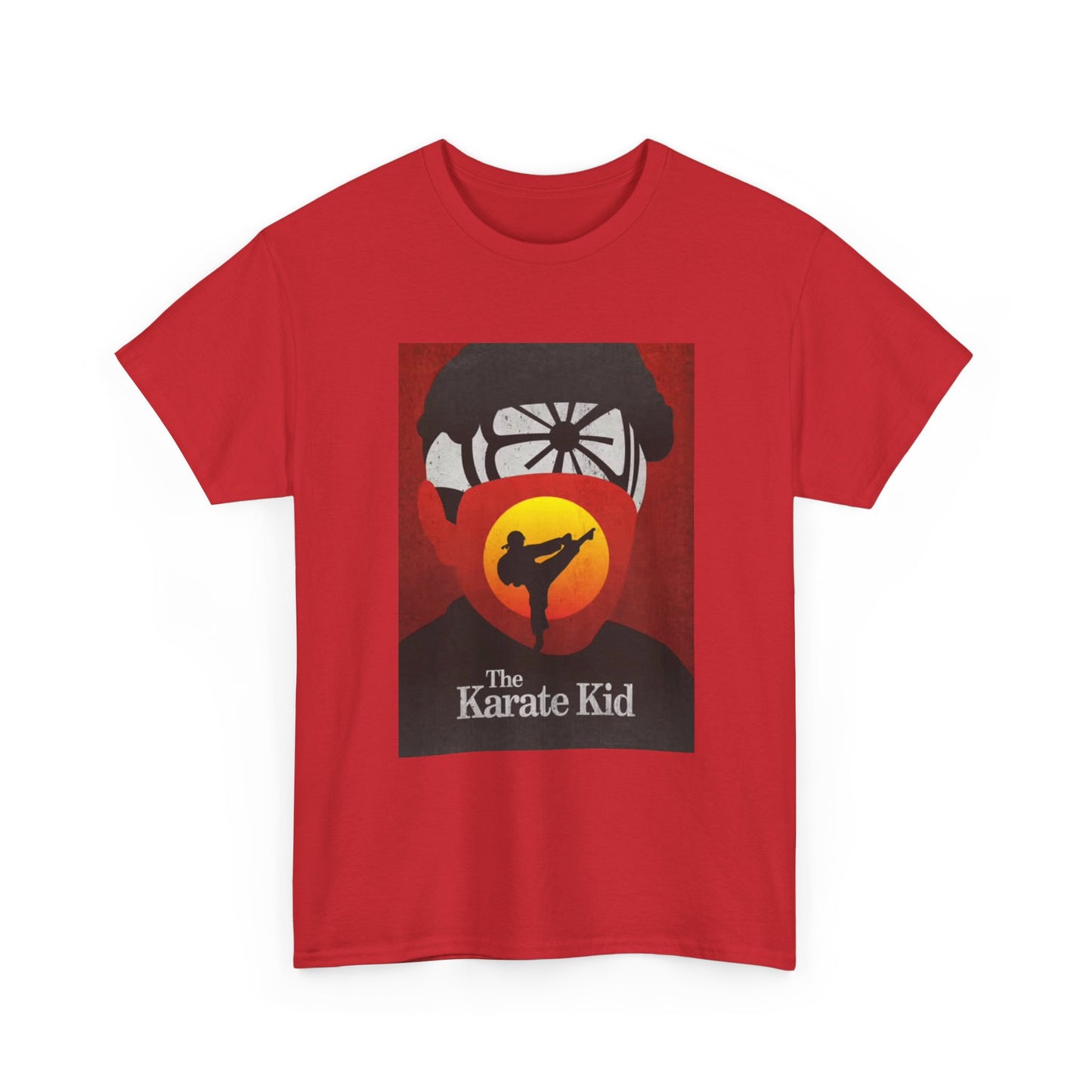 The Karate Kid Tshirt Vintage Retro Movie Poster 90s Unisex Heavy Cotton Tee