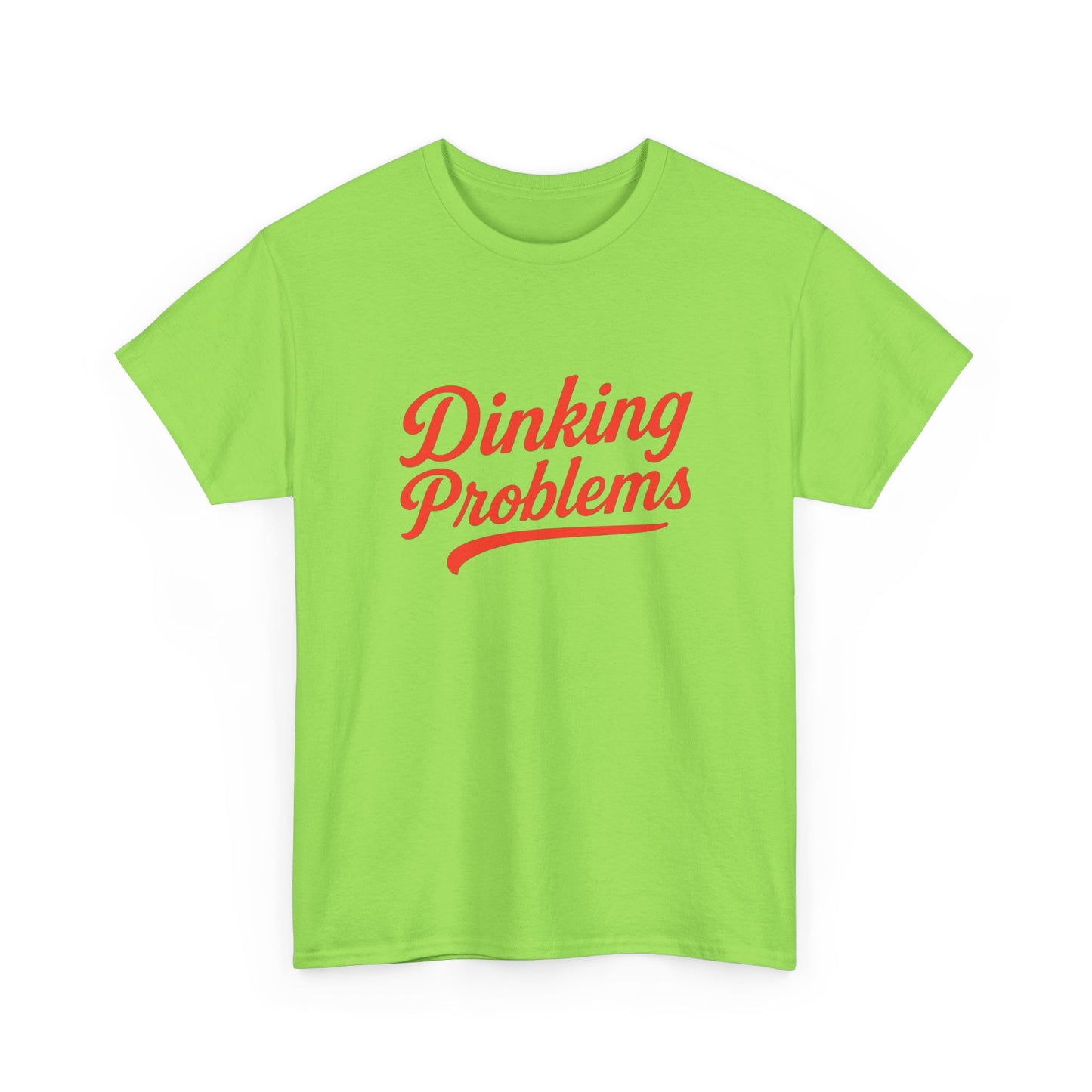 Pickle Ball Dinkin Problems Graphic T Shirt Heavy Cotton Tee NEW ADULT UNISEX