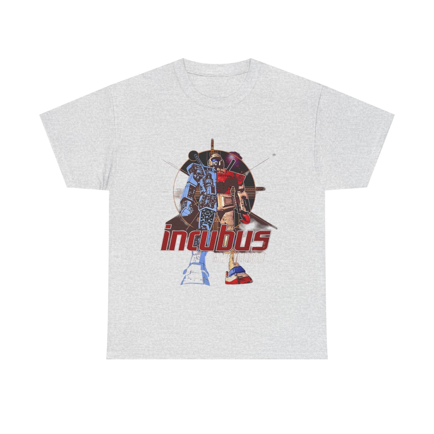 Incubus T-shirt vintage rock band retro metal Unisex Heavy Cotton Tee