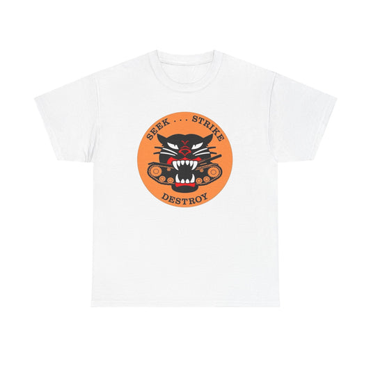 Seek Strike Destroy Graphic T Shirt NEW Unisex Heavy Cotton Tee