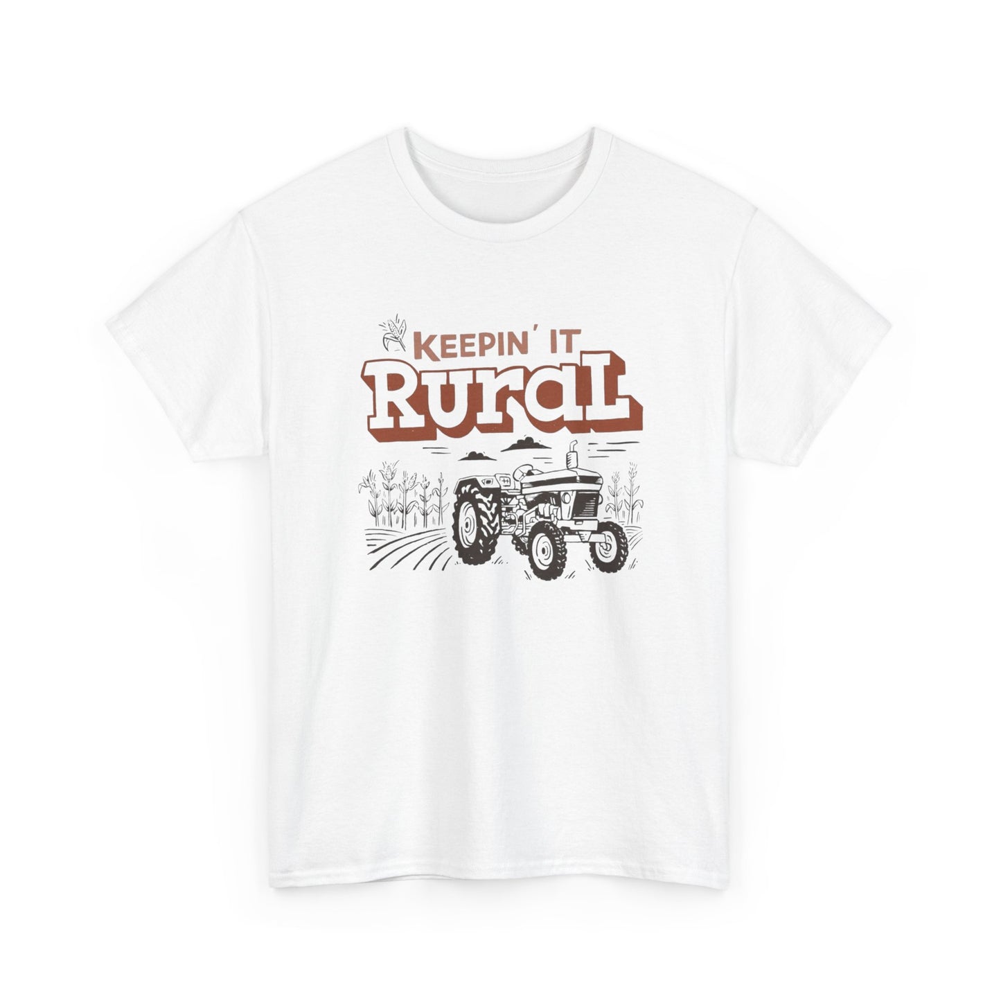 Keeping It Rural Graphic T Shirt Unisex Heavy Cotton Tee