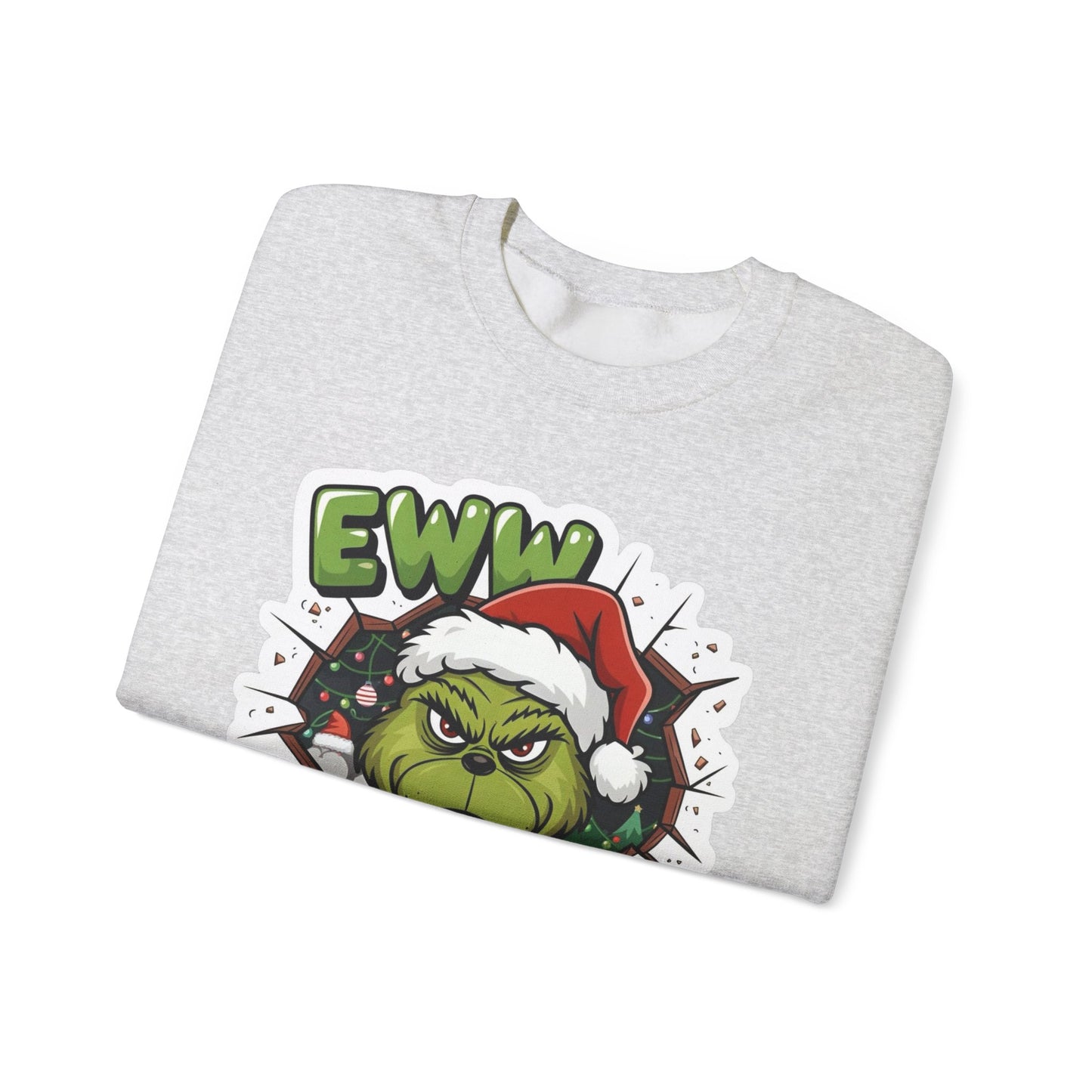 The Grinch Funny Graphic Sweater NEW Unisex Heavy Blend™ Crewneck Sweatshirt