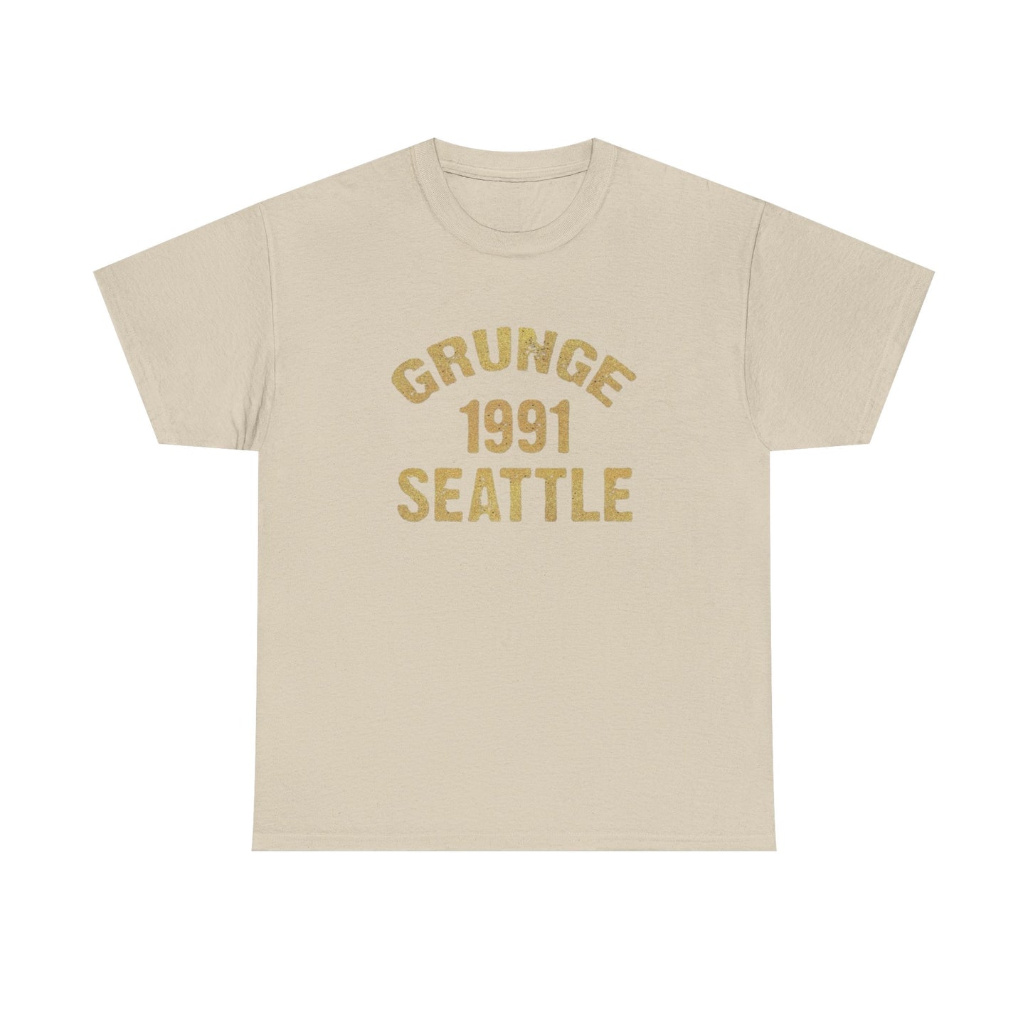 Grunge Seattle 90s Vintage Graphic T Shirt Unisex Heavy Cotton Tee