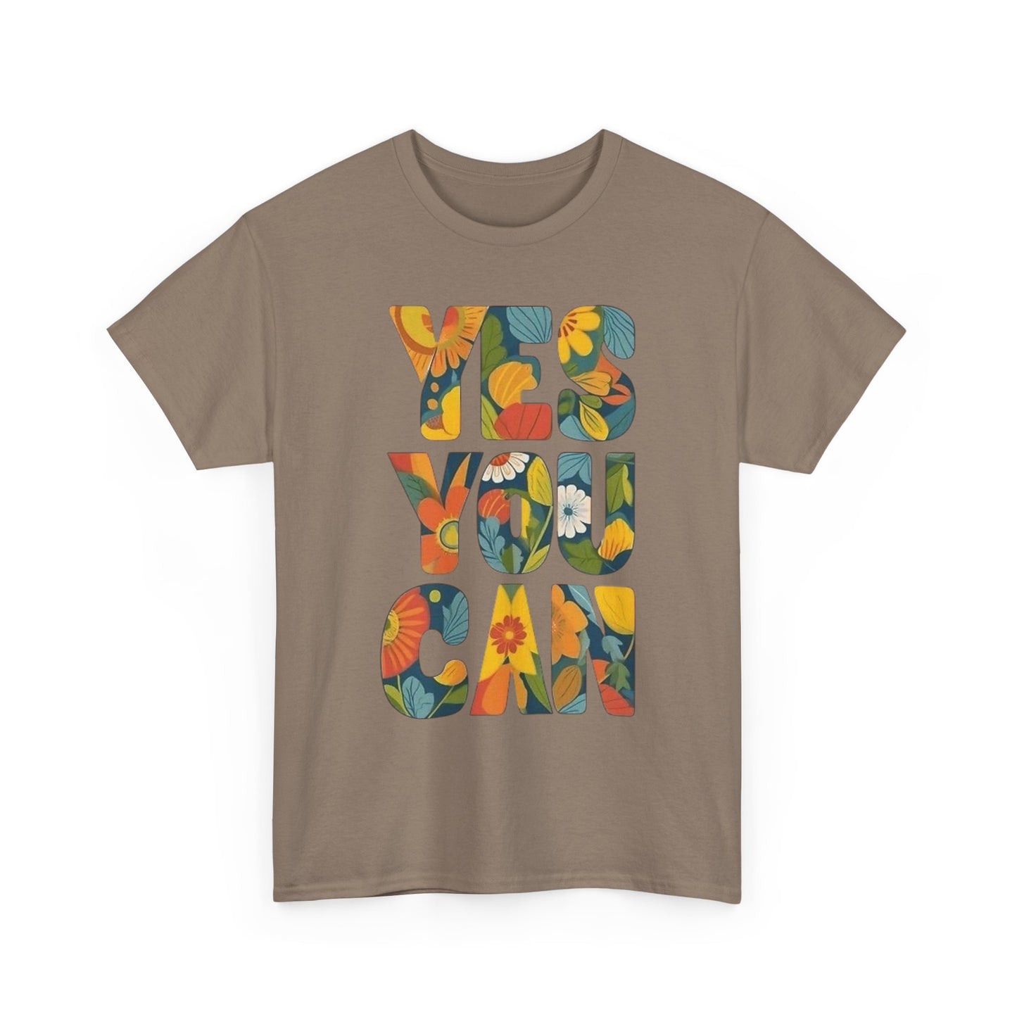 Yes You Can Graphic T Shirt Adult NEW