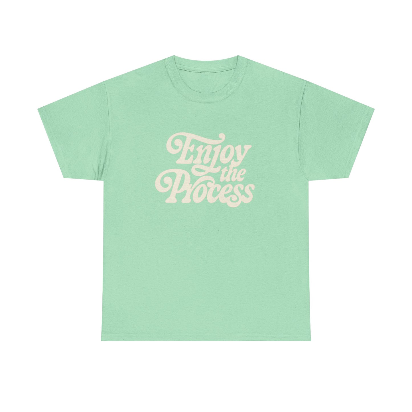 Enjoy The Process Graphic T Shirt Unisex Cotton Tee - New Gift - Tee
