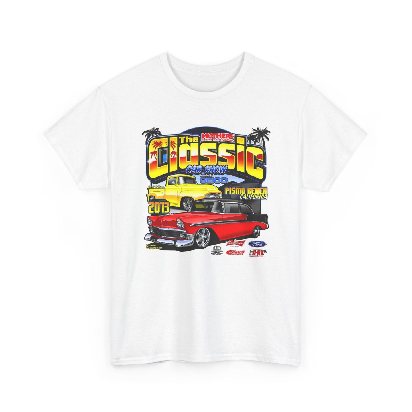 Retro Car Show Tee, Muscle Car Cruise Ins, Unisex T-Shirt for Car Enthusiasts 9