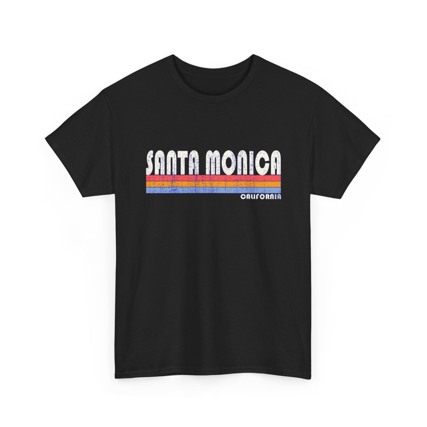 Santa Monica California Graphic T Shirt Unisex Adults NEW