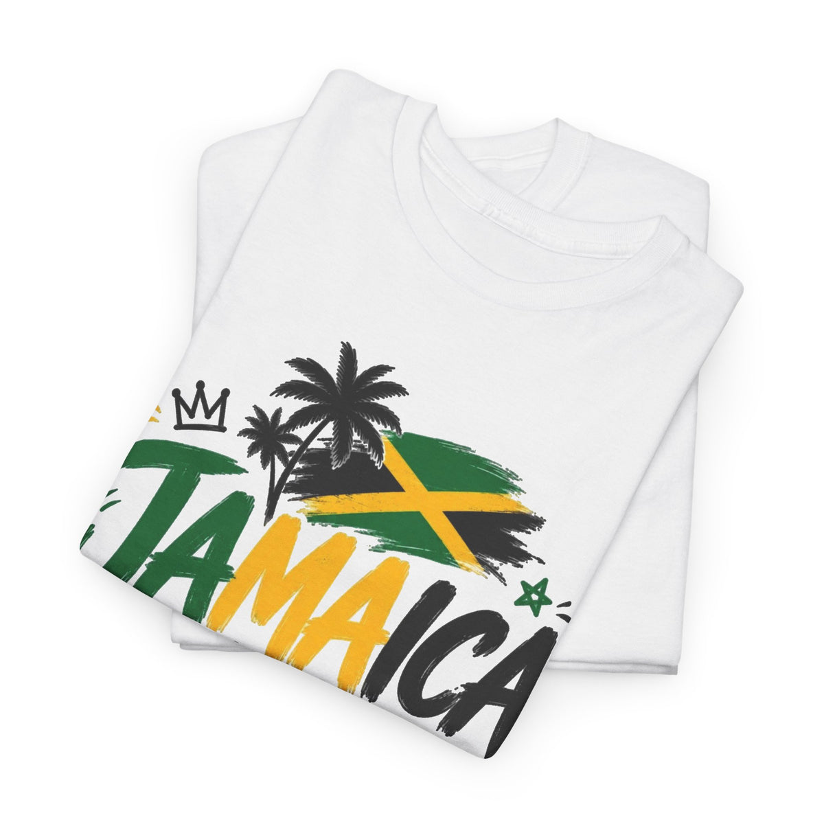 Jamaica Graphic T Shirt Men's Retro Travel Islands Heavy Cotton Tee
