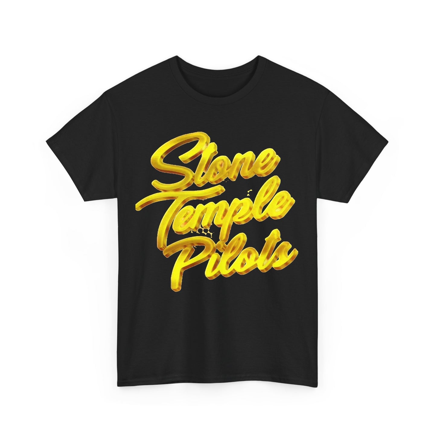 Stone temple pilots T-shirt vintage neon rock band Unisex Heavy Cotton Tee