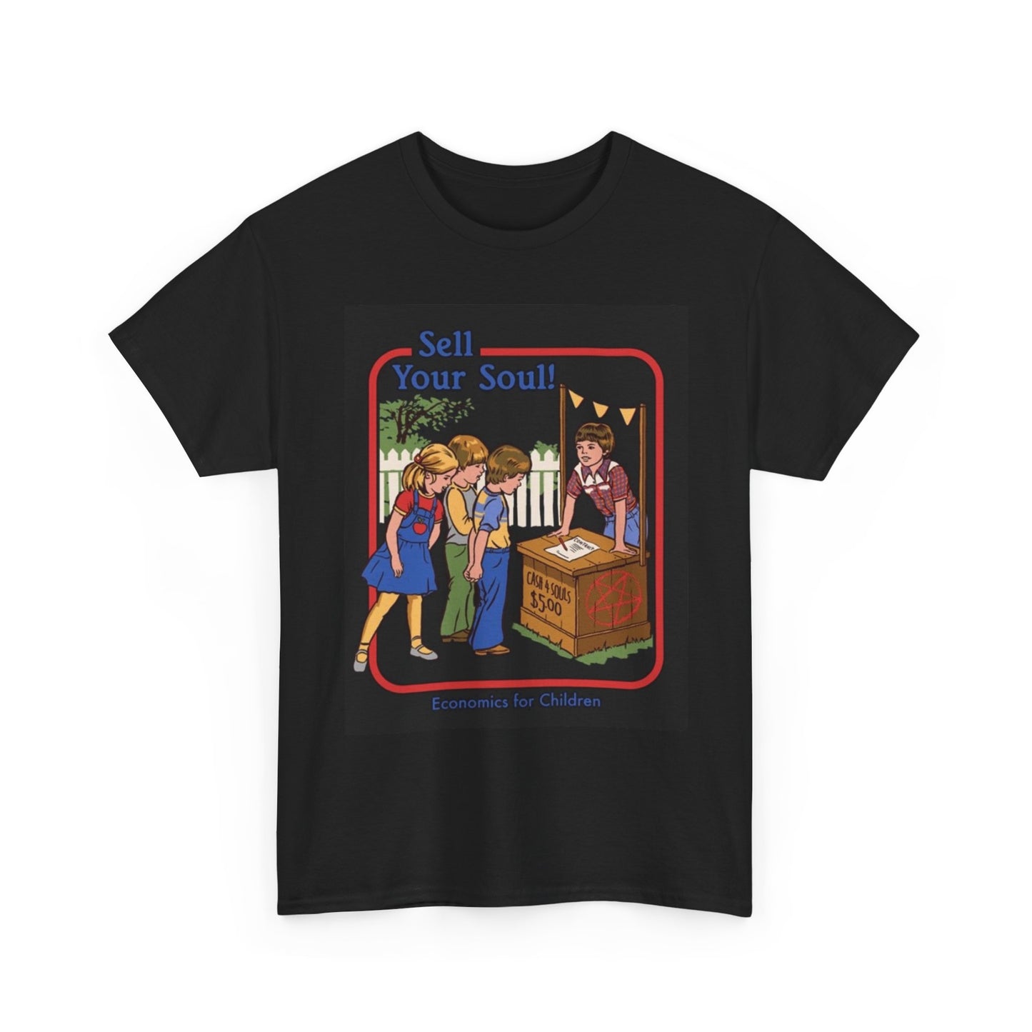 Sell Your Soul Graphic T Shirt Cotton Tee