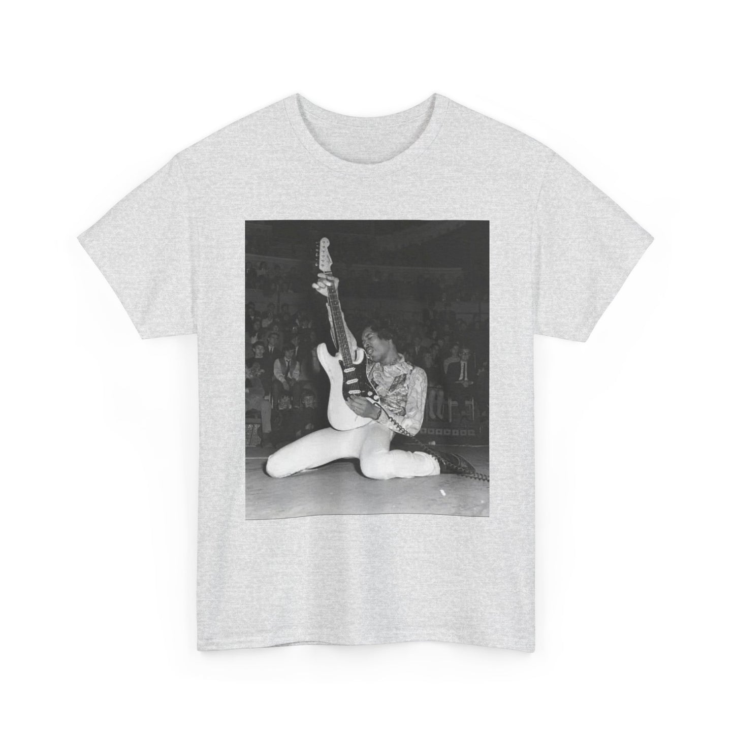 Jimi Hendrix Graphic T Shirt Vintage Photo Unisex Heavy Cotton Tee