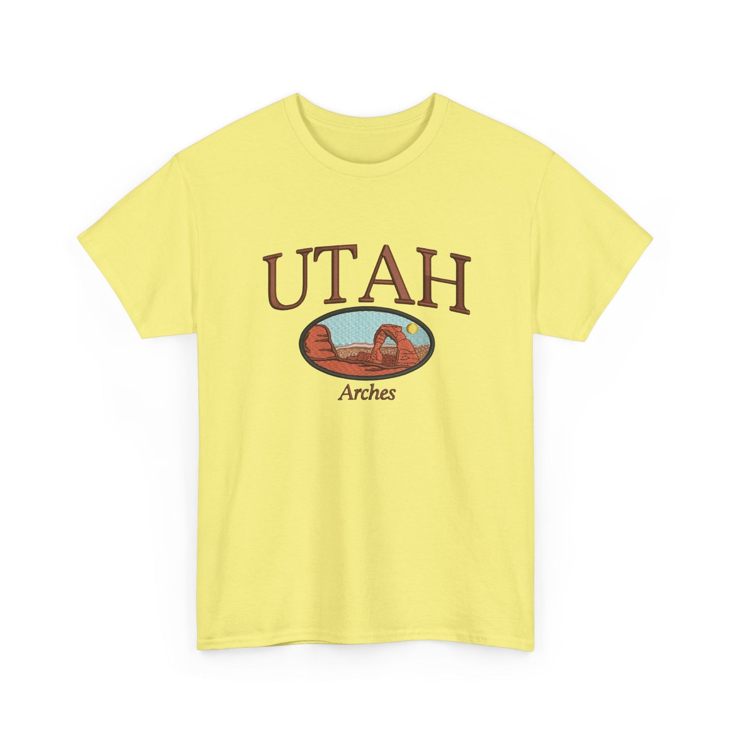 Utah Arches Graphic T Shirt NEW Unisex Heavy Cotton Tee