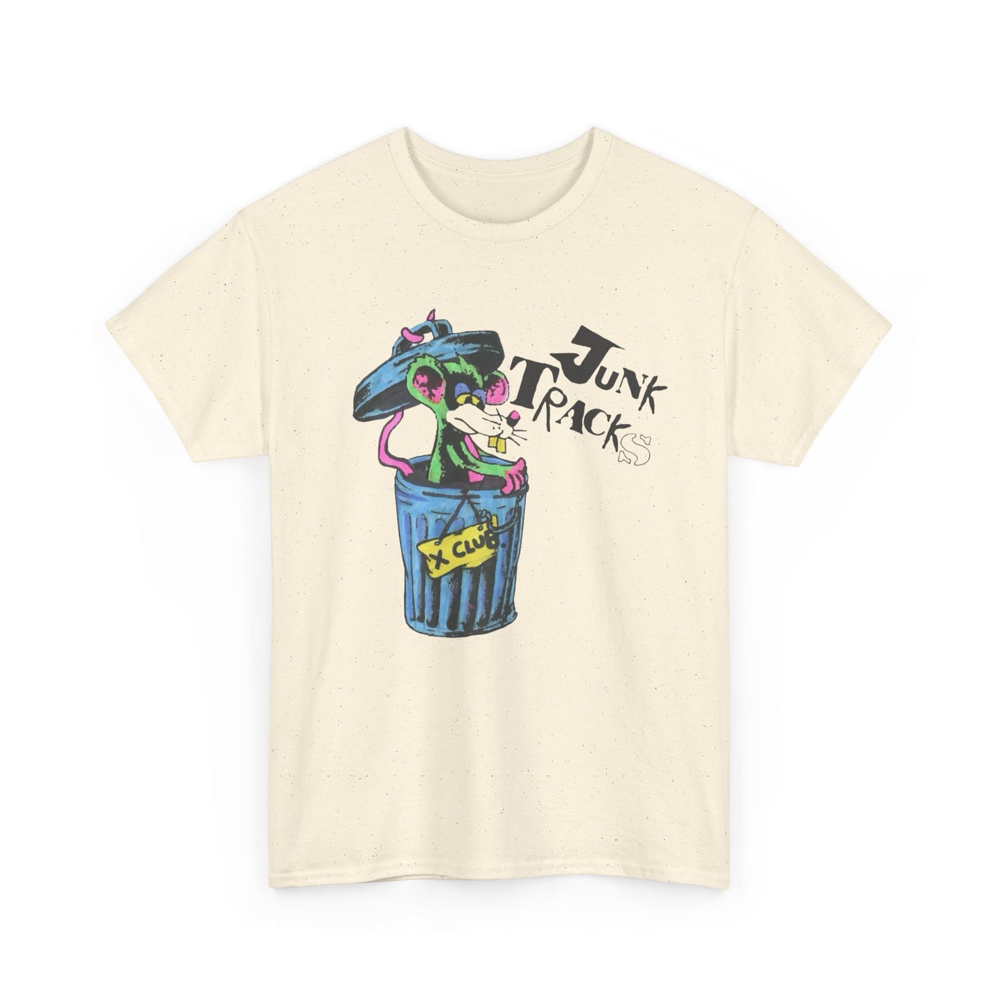 Junk Tracks Vintage Graphic T Shirt NEW Adult Unisex Heavy Cotton Tee