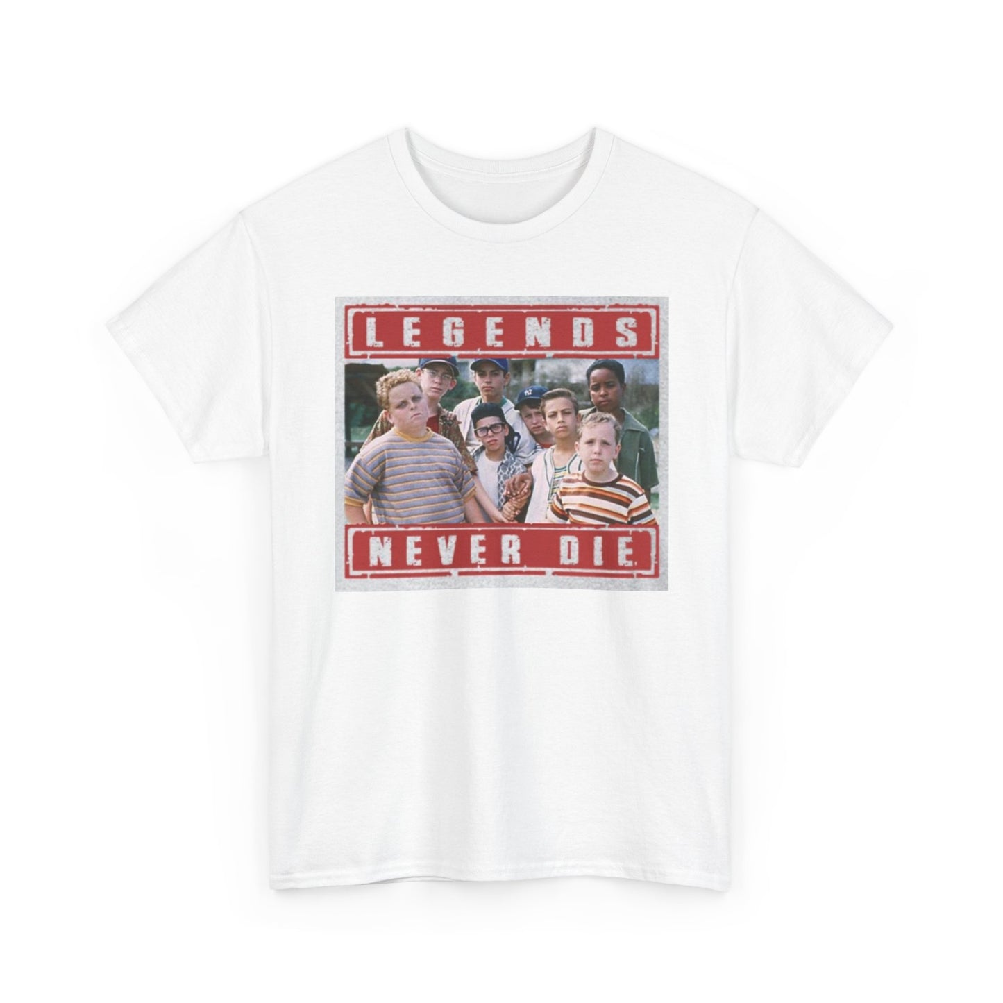 The Sandlot Legends Graphic T Shirt Vintage Funny Retro Unisex Heavy Cotton Tee